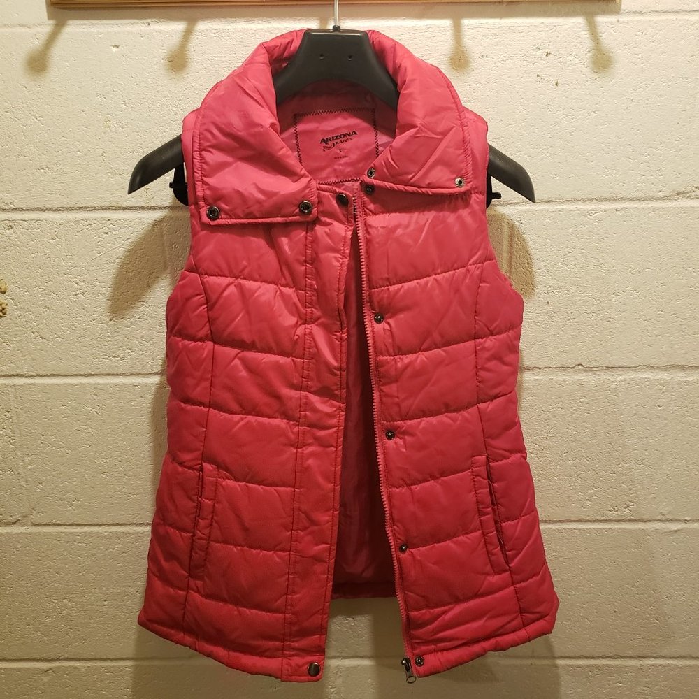 Small Womens Arizona Puffy Winter Vest $40msrp